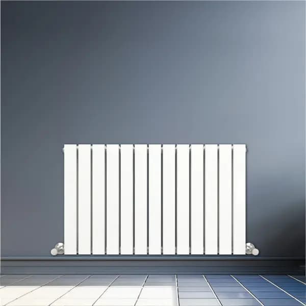 White London Double Designer Horizontal Column Radiator 600mm x 1360mm Image 0
