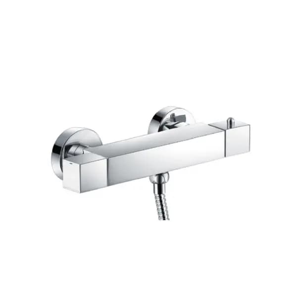 Exposed Thermostatic Shower Valve Chrome Plated Image 0