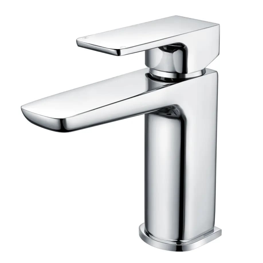 Trento Dash Single Lever Basin Mixer With Basin Waste Chrome Plated Image 0