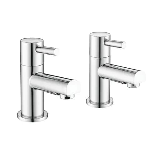 Lyon Cloakroom Mini Basin Tap With Basin Waste Chrome Plated Image 0