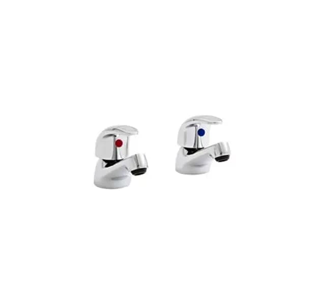 G4K Chrome Bath Taps (Pair) Image 0
