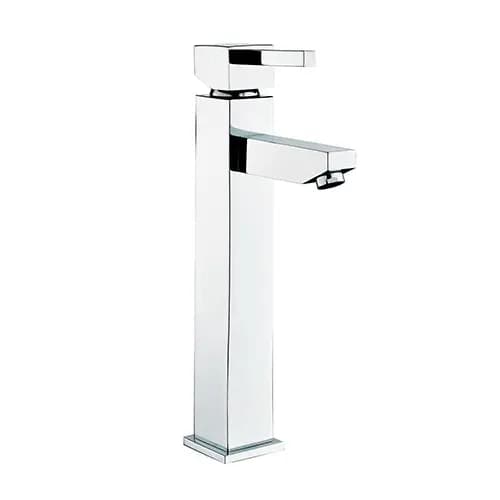 Trento Single Lever Tall Basin Mixer Chrome Plated Image 0