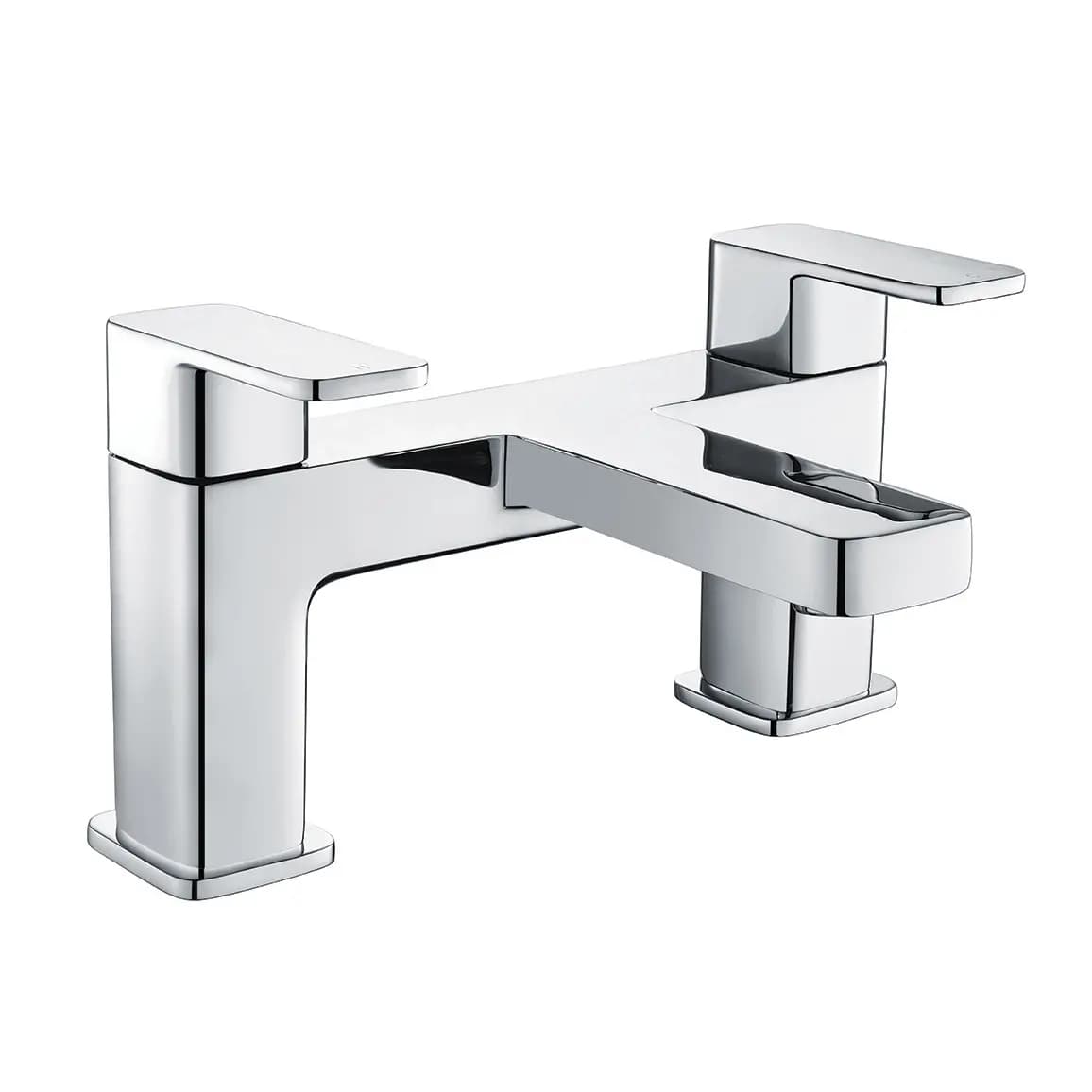 Design Deck Mounted Bath Filler Chrome Plated Image 0