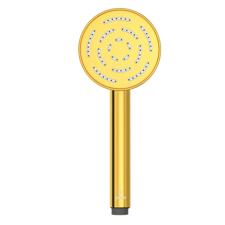 Jaquar Gold Bright PVD Maze Single Function Stainless Steel Hand Shower Image 0