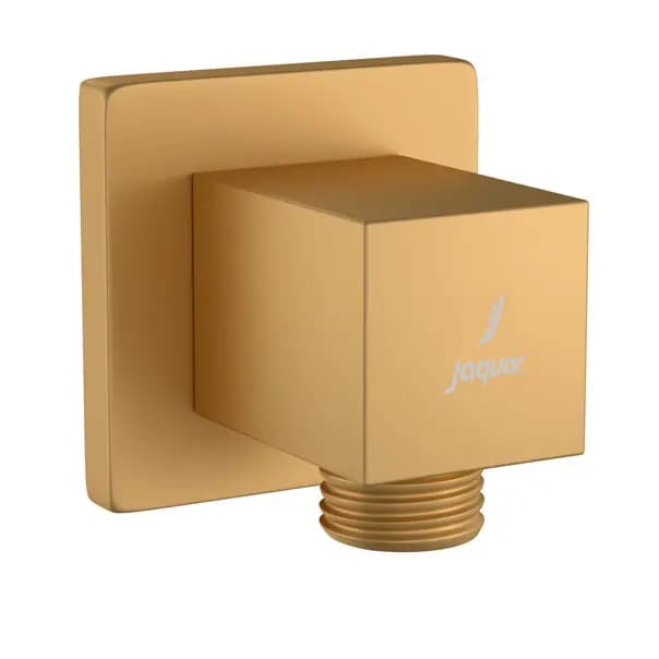 Jaquar Gold Matt PVD Kubix Prime Wall Outlet Image 0
