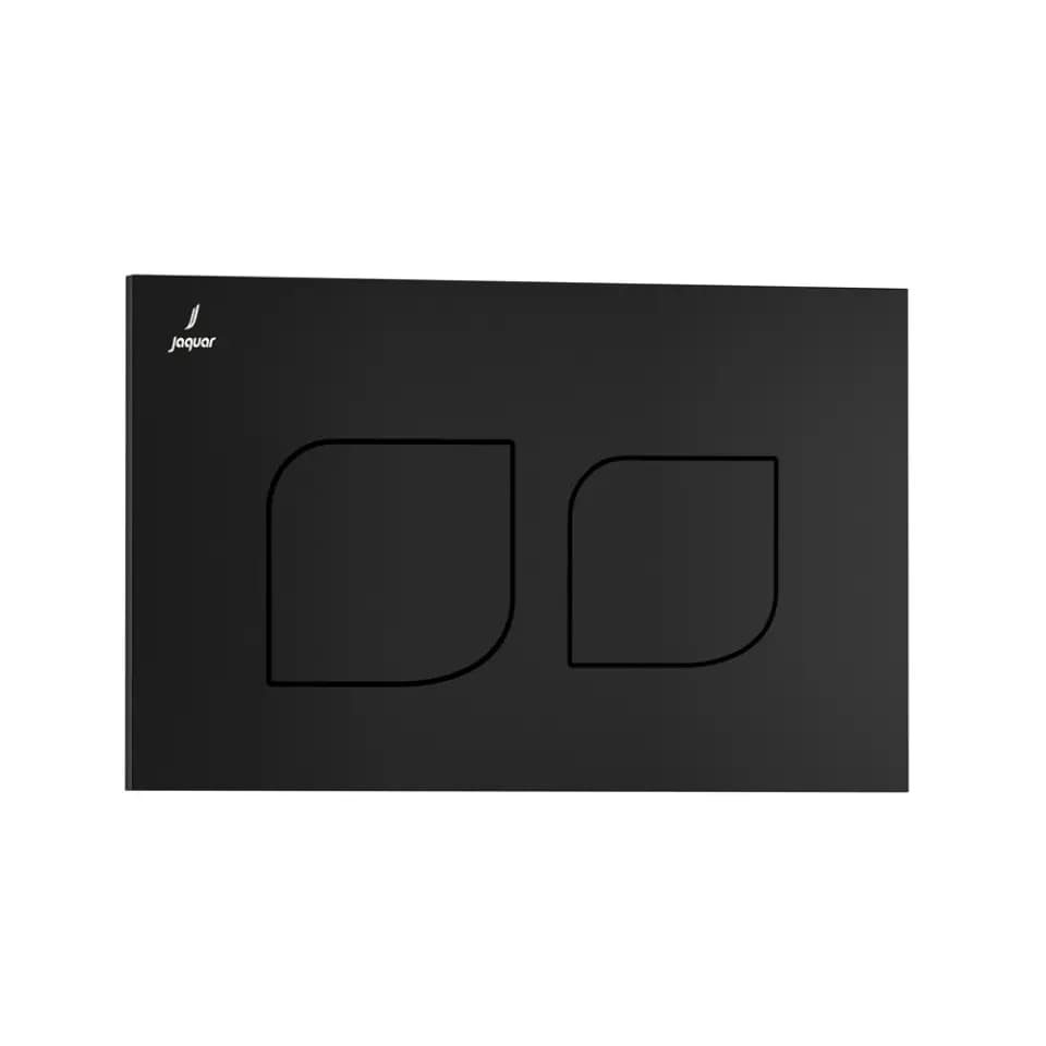 Jaquar Black Matt Alive Toilet Flush Control Plate Image 0