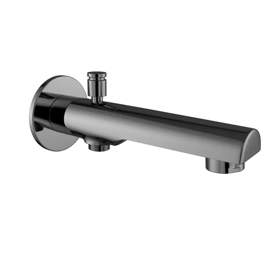 Jaquar Florentine Black Chrome Prime Bath Spout with Diverter 15mm inlet Image 0