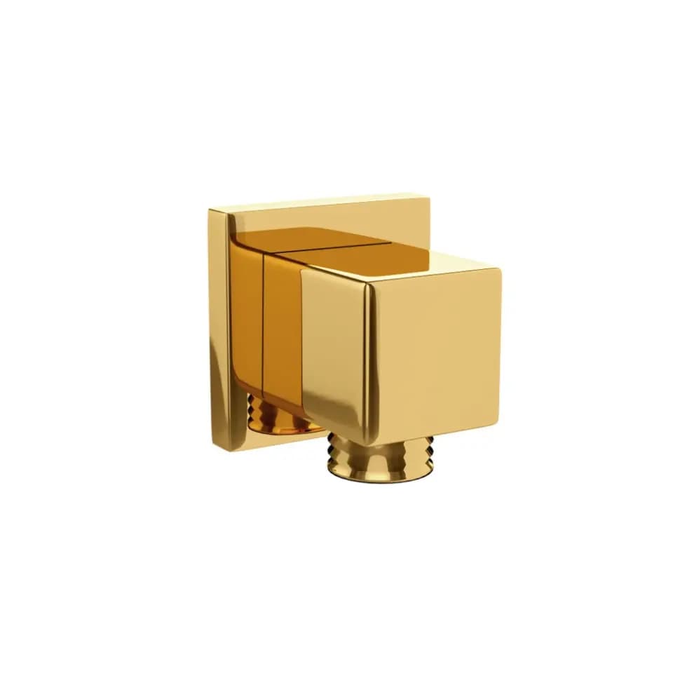 Jaquar Gold Bright PVD Kubix Prime Wall Outlet Image 0