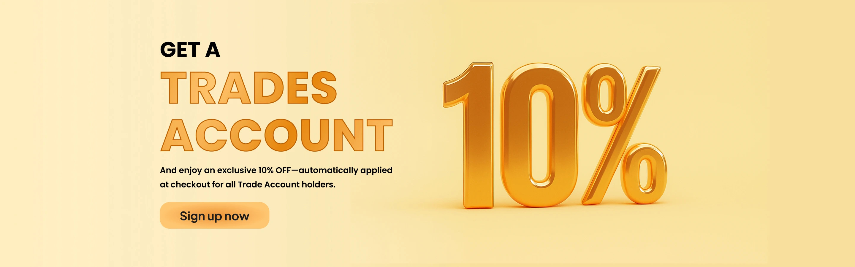 trades account sign up for professionals