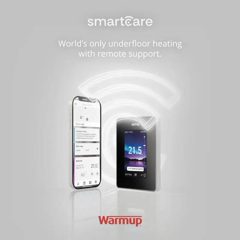 7iE Onyx Black Smart WiFi underfloor heating Thermostat - photograph 6