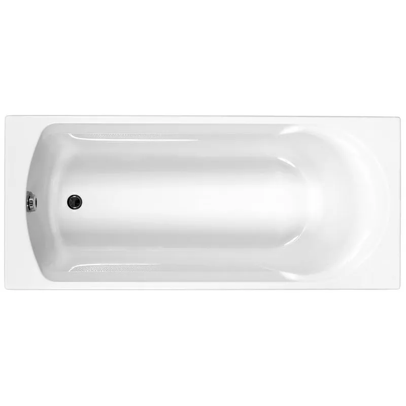 ARC Carronite Single Ended Bath with Legs 1500x700mm TG in White Gloss - photograph 2