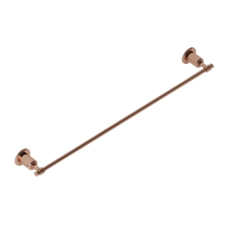 Artize Blush Gold PVD Single Towel Rail 600mm Long in Blush Gold