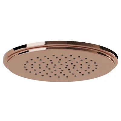 Artize Blush Gold PVD Vic Single Function 300mm Overhead Shower in Blush Gold