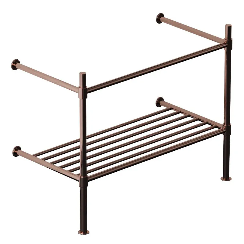 Artize Blush Gold PVD VIC Stainless Steel Frame for Wall Hung Basin in Blush Gold