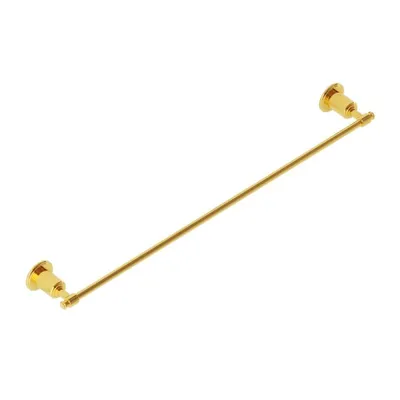 Artize Gold Bright PVD Single Towel Rail 600mm Long in Gold Bright