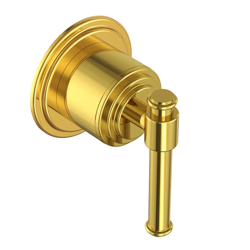 Artize Gold Bright PVD VIC Single Lever In-wall Manual Shower mixer in Gold Bright