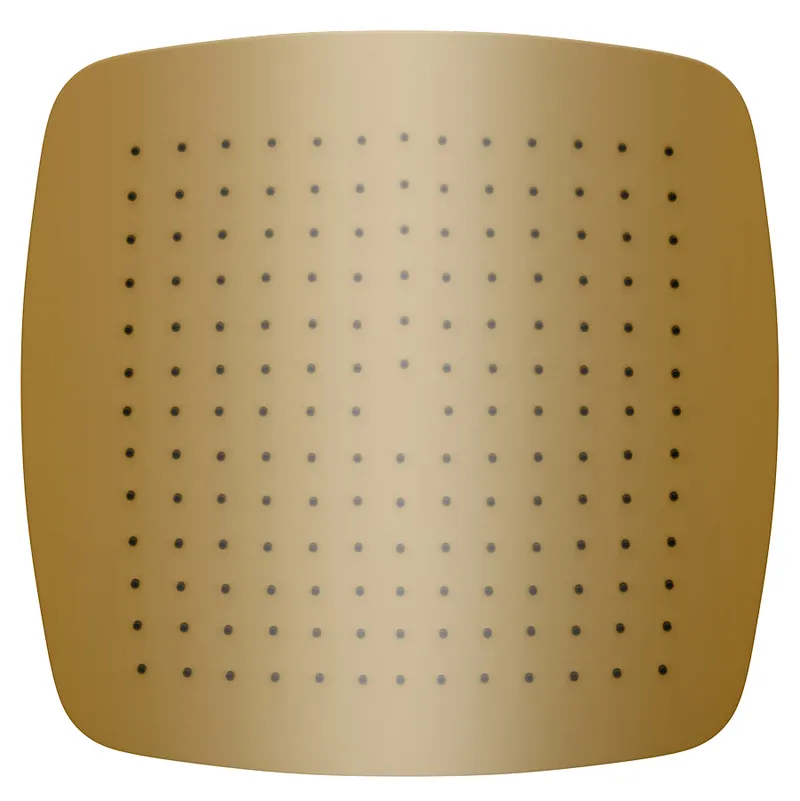 Artize Gold Matt PVD Rainjoy Single Function 350X350mm Head Overhead Shower in Gold Matt