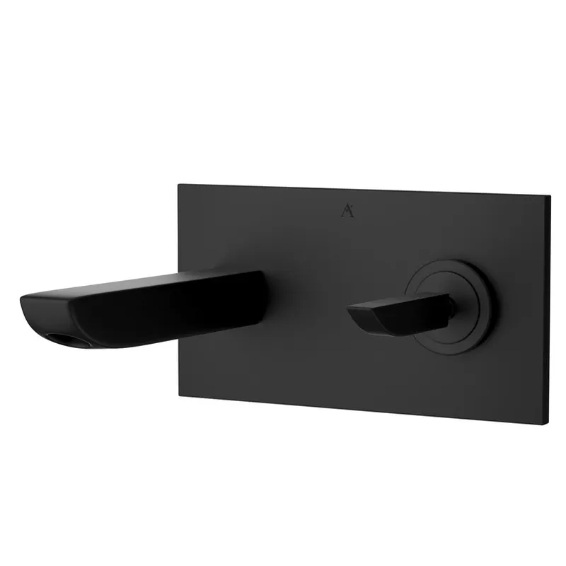 Artize Lexa Black Matt Joystick in-wall Basin Mixer in Black Matt
