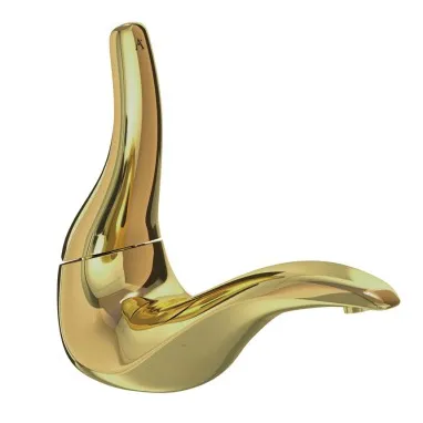 Artize Tailwater Gold Bright PVD Basin Mixer in Gold Bright