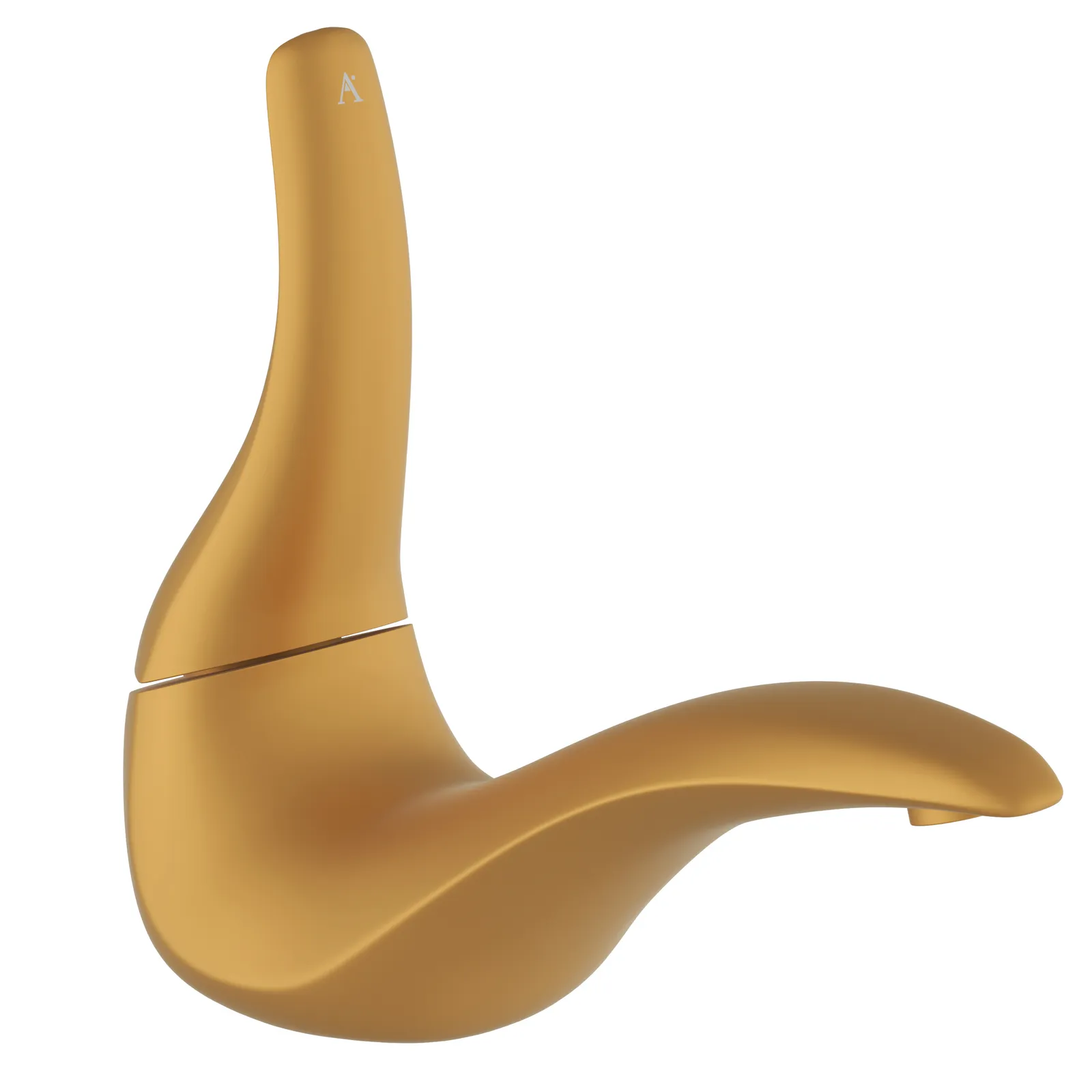 Artize Tailwater Gold Matt PVD Basin Mixer in Gold Matt