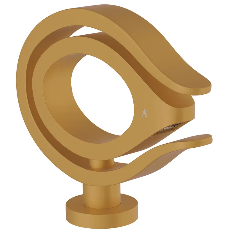 Artize Tiaara Gold Matt PVD Basin Mixer in Gold Matt