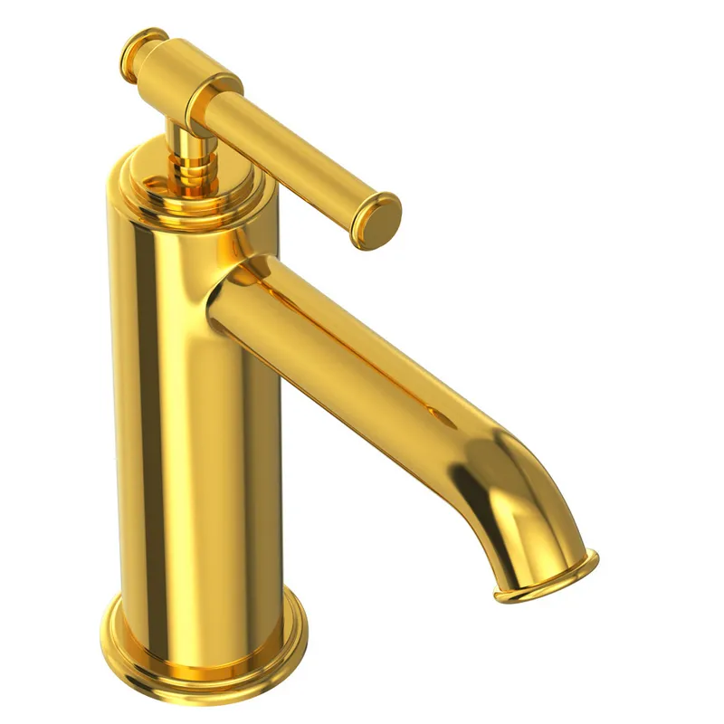 Artize VIC Gold Bright PVD Single Lever Basin Mixer in Gold Bright
