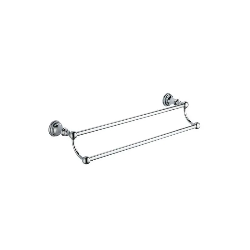 Astley Chrome Double Towel Bar in Chrome