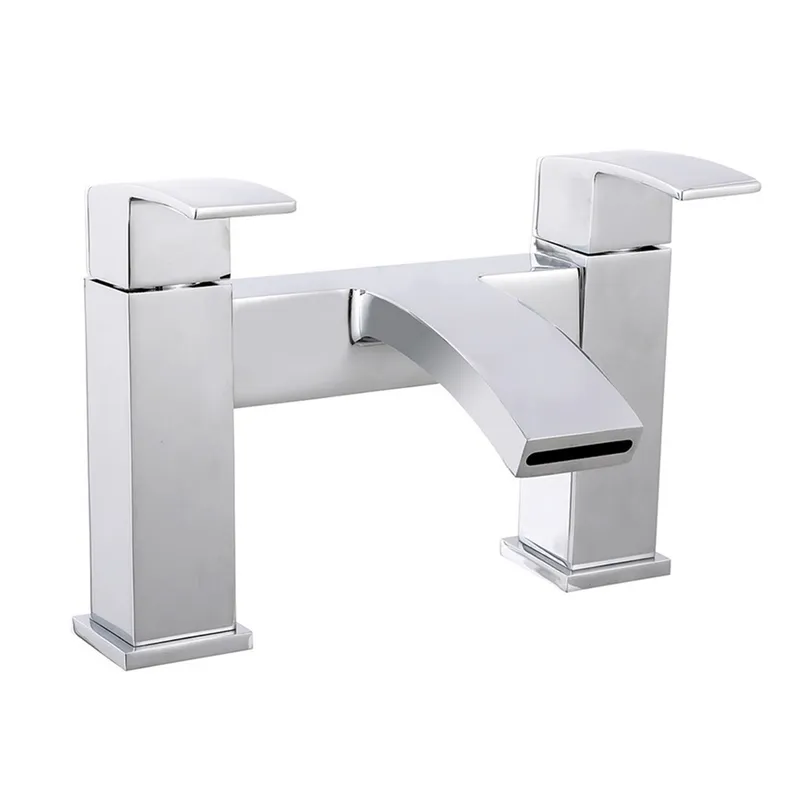 Avon Dual Lever H Type Bath Filler Chrome Plated in Chrome