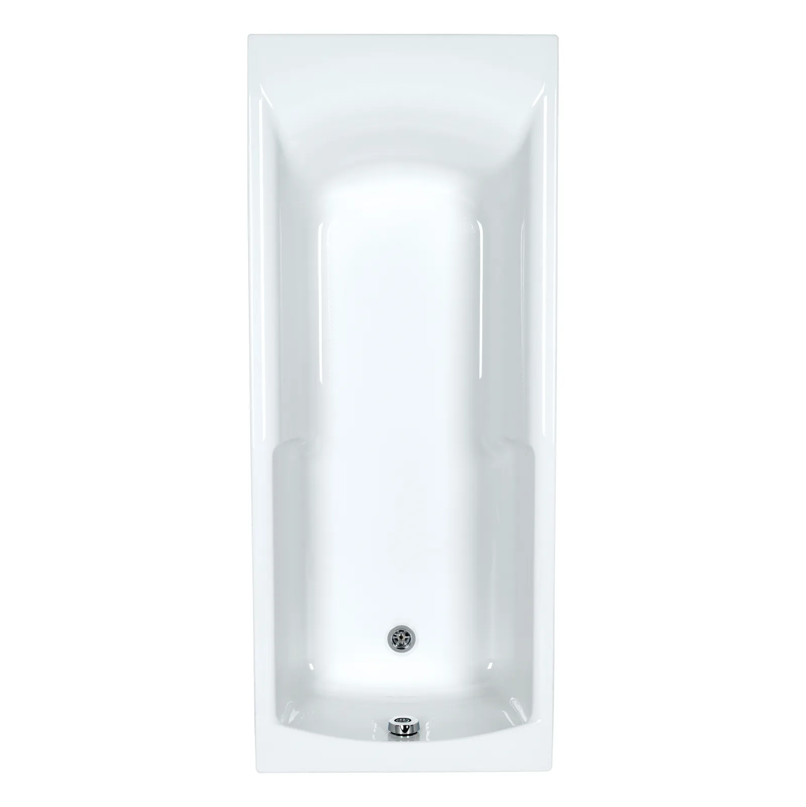 AXIS Single Ended Standard Baths 1500x700mm in White Gloss - photograph 2