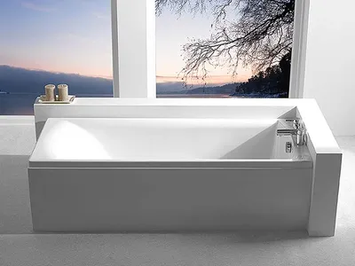 AXIS Single Ended Standard Baths 1500x700mm TG in White Gloss - photograph 3