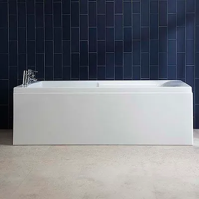 AXIS Single Ended Standard Baths 1500x700mm TG in White Gloss - photograph 6