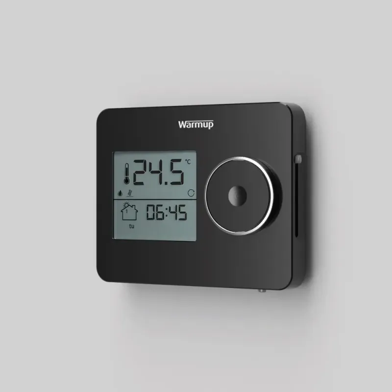 Black Tempo Digital underfloor heating Thermostat - photograph 3