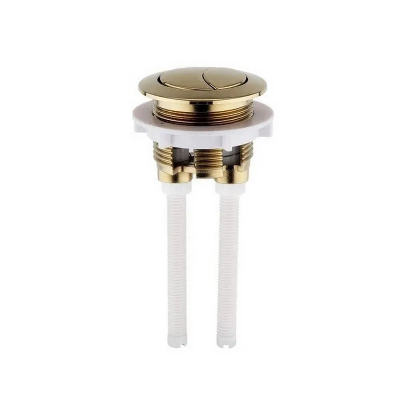 Brushed Brass Series 600 Cistern Push Button in Brushed Brass