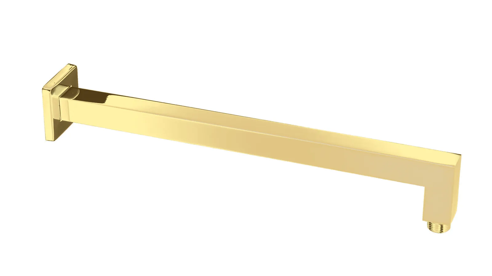 Brushed Gold Thermostatic Concealed Shower Set – 3-Knob, 2-Outlet with 200mm Head & Hand Shower in Brushed Gold - photograph 4