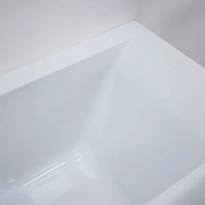 Carron Urban Edge S Bath left hand Bath 1575x850mm LH in White Gloss - photograph 3