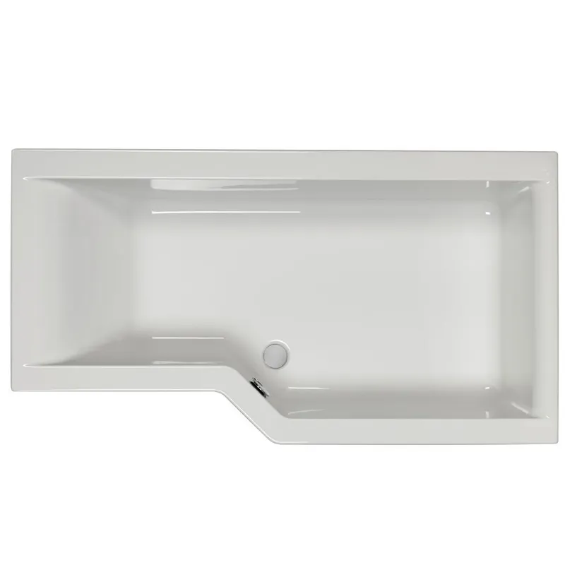 Carron Urban Edge S Bath Right hand Bath 1675x850mm RH in White Gloss