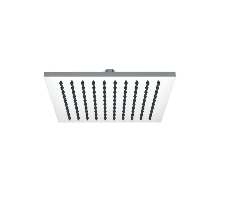 Ceiling Mounted Overhead Shower 200mmx200mmx7mm Chrome Plated in Chrome