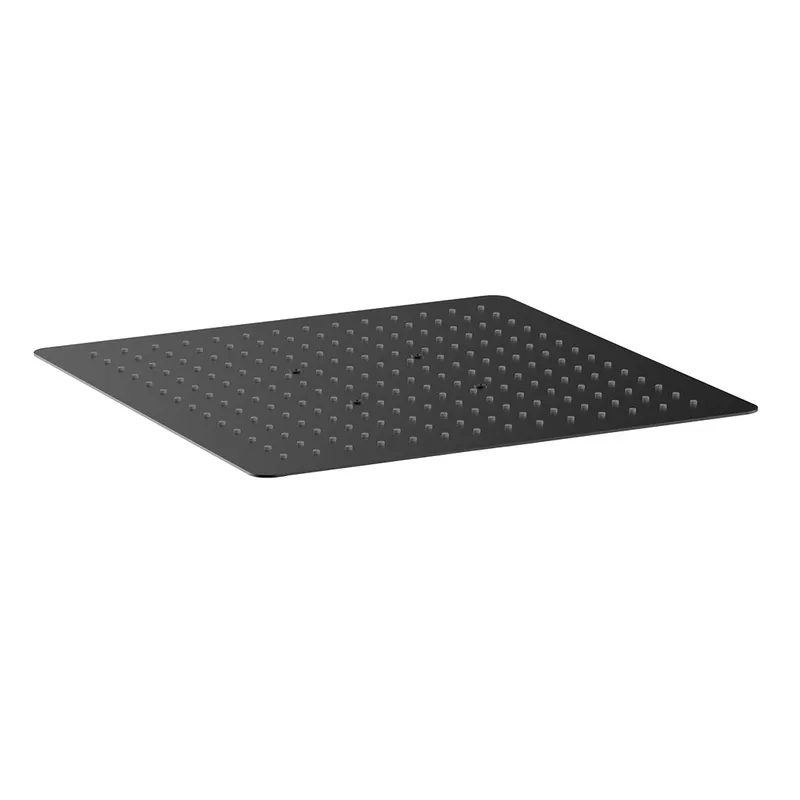 Ceiling Mounted Overhead Shower 300x300mm Black Matt in Black Matt