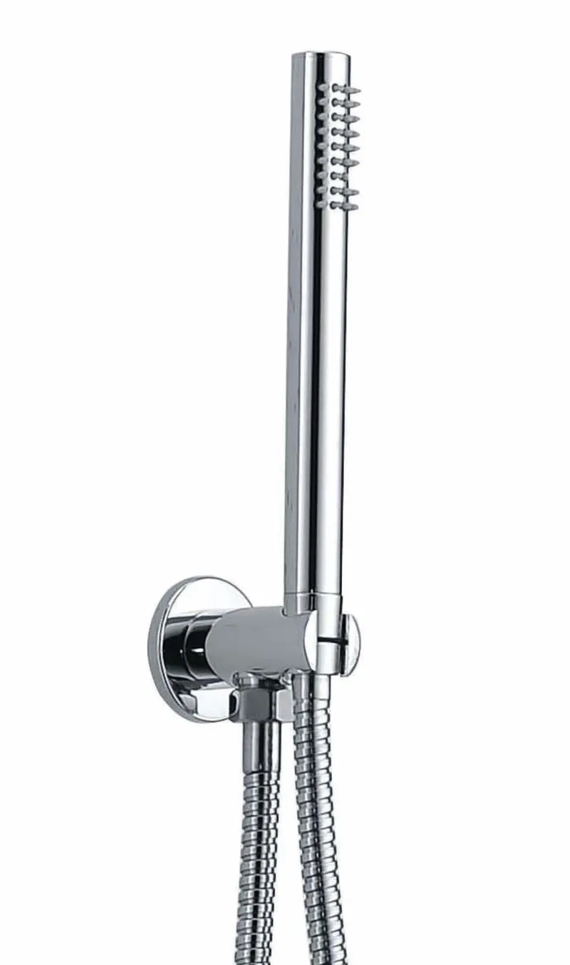Chrome Plated Concealed Thermostatic Shower System – Triple Control, Overhead, Hand Shower & Bath Filler in Chrome - photograph 3