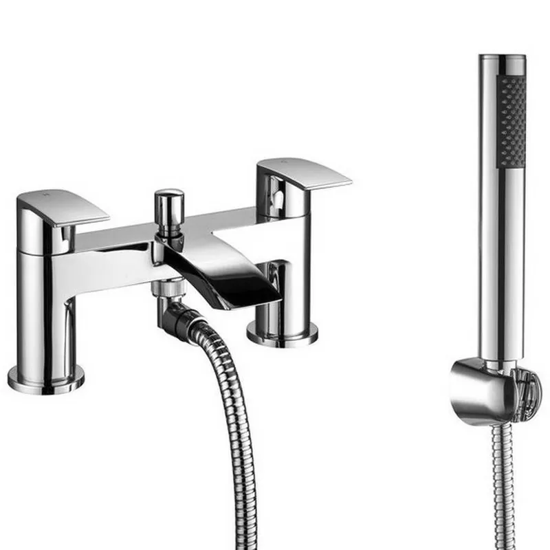 Curve Chrome Bath Shower Mixer Tap in Chrome
