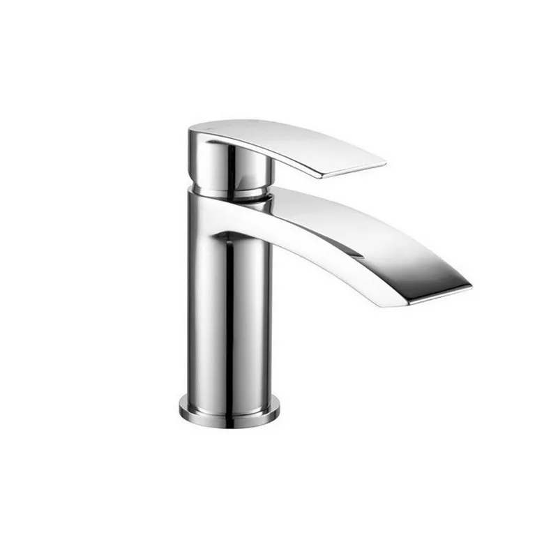 Curve Chrome Mono Basin Mixer Tap in Chrome