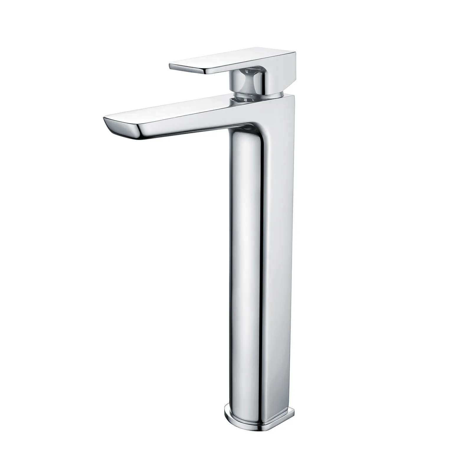 Dash Single Lever Tall Basin Mixer Chrome Plated in Chrome