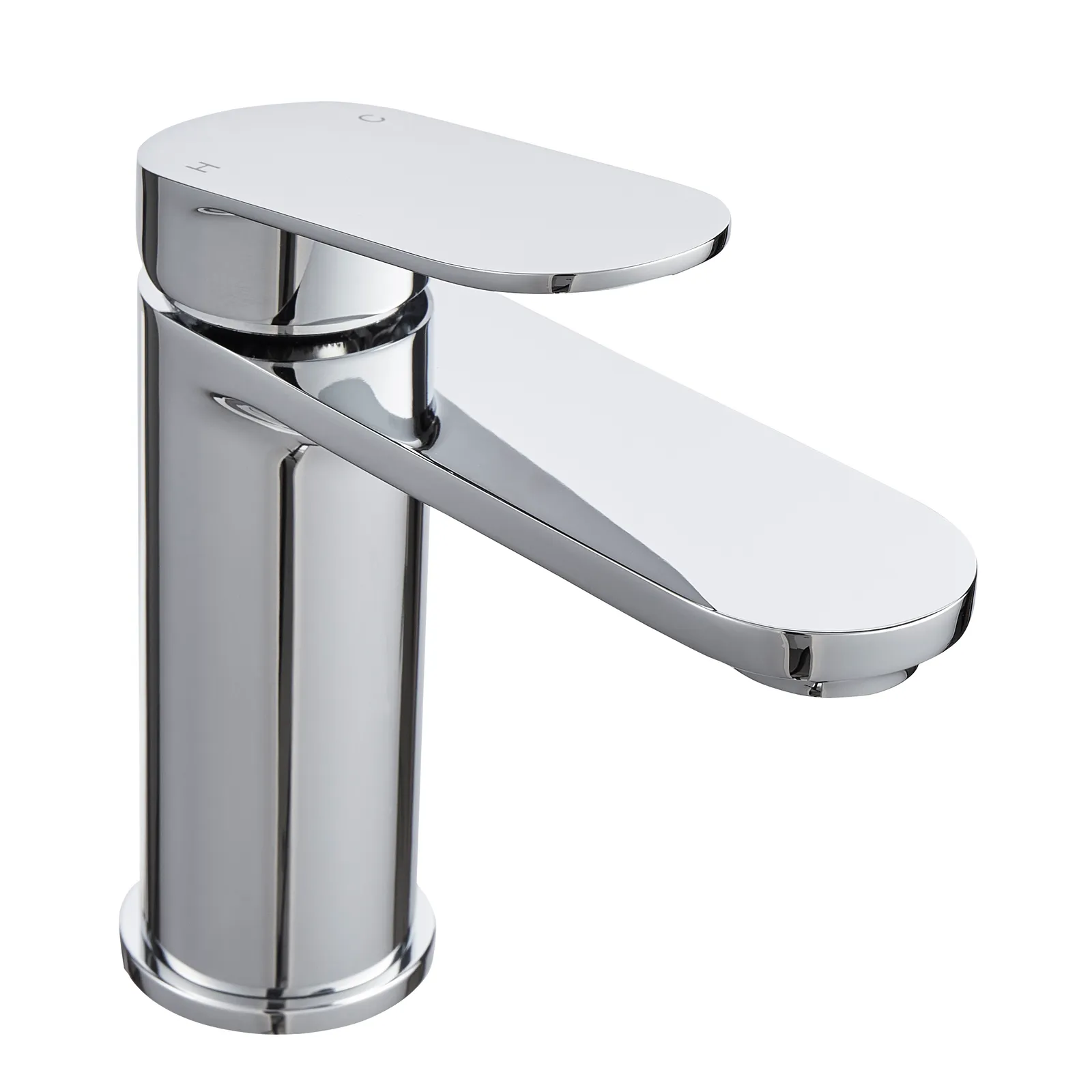 Excel Chrome Mono Basin mixer Tap with Click Waste in Chrome