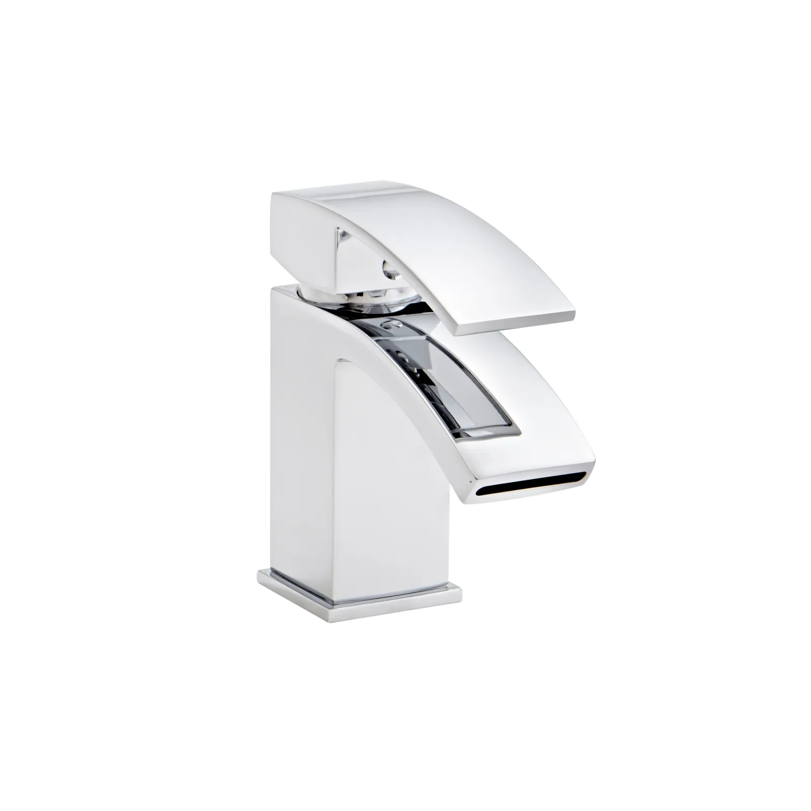 Flair Chrome Mono Basin Mixer Tap with Click Waste in Chrome