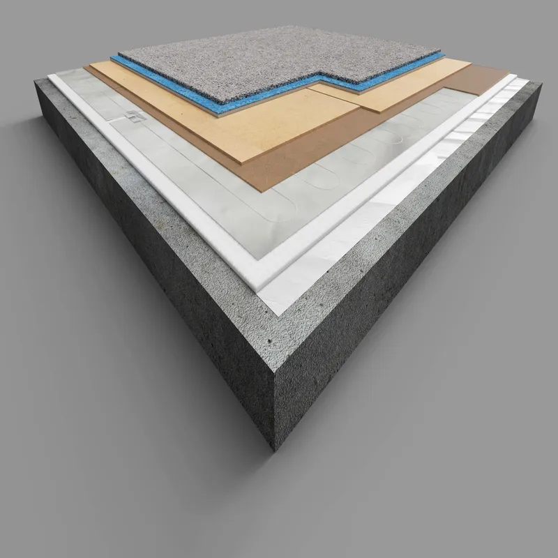 Foil Heater Electric underfloor Foil Heater Cover 140W/1.5m² - photograph 7