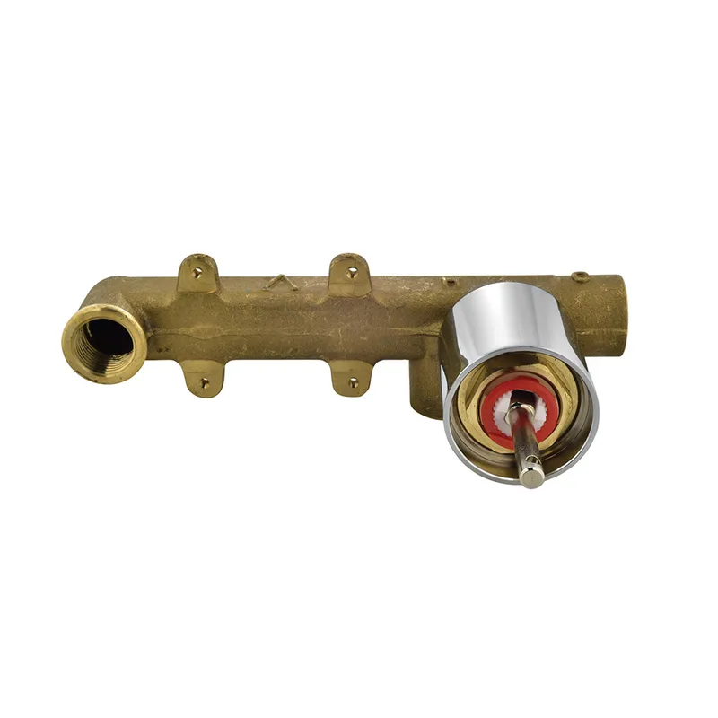 In-wall Body of Single Lever Built-in Manual Valve in Chrome