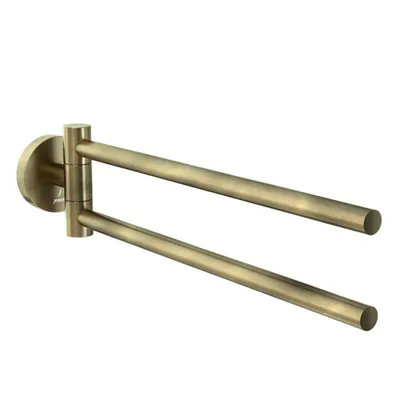 Jaquar Antique Bronze Continental Swivel Towel Holder Twin Type in Antique Bronze
