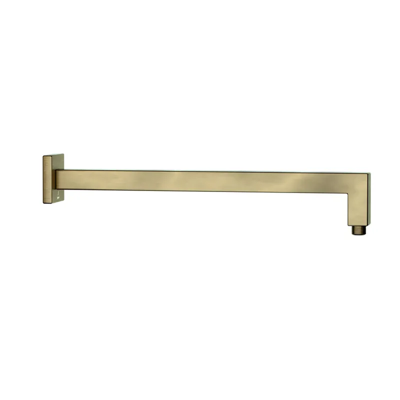 Jaquar Antique Bronze Kubix Prime Square Shower Arm (600mm) in Antique Bronze
