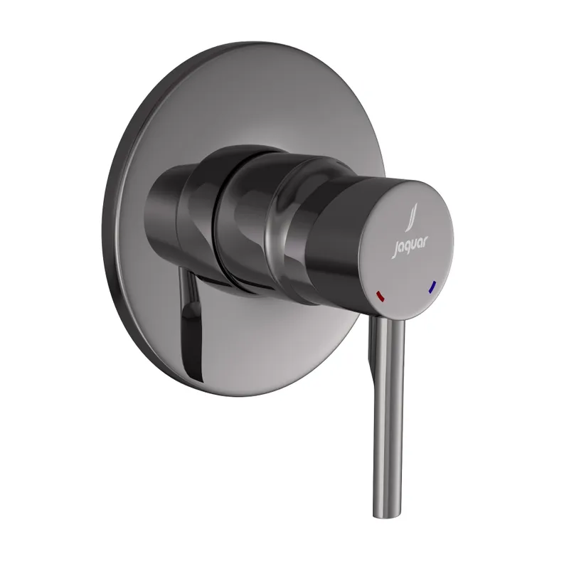 Jaquar Black Chrome Florentine Prime Single outlet Mixer in Black Chrome