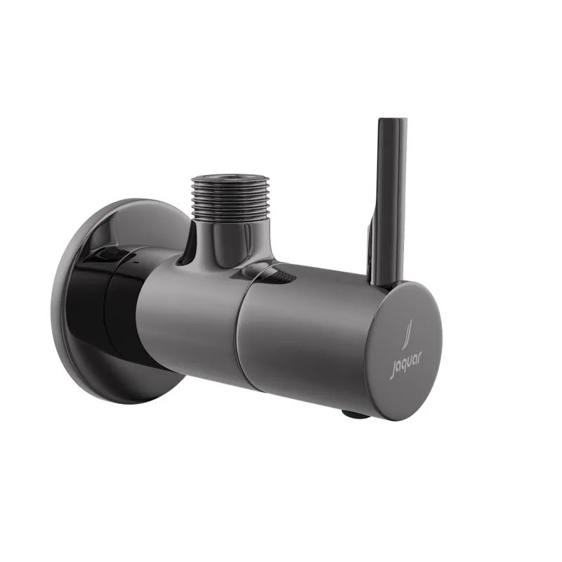 Jaquar Black Chrome Florentine Prime Wall Mounted Stop Valve in Black Chrome